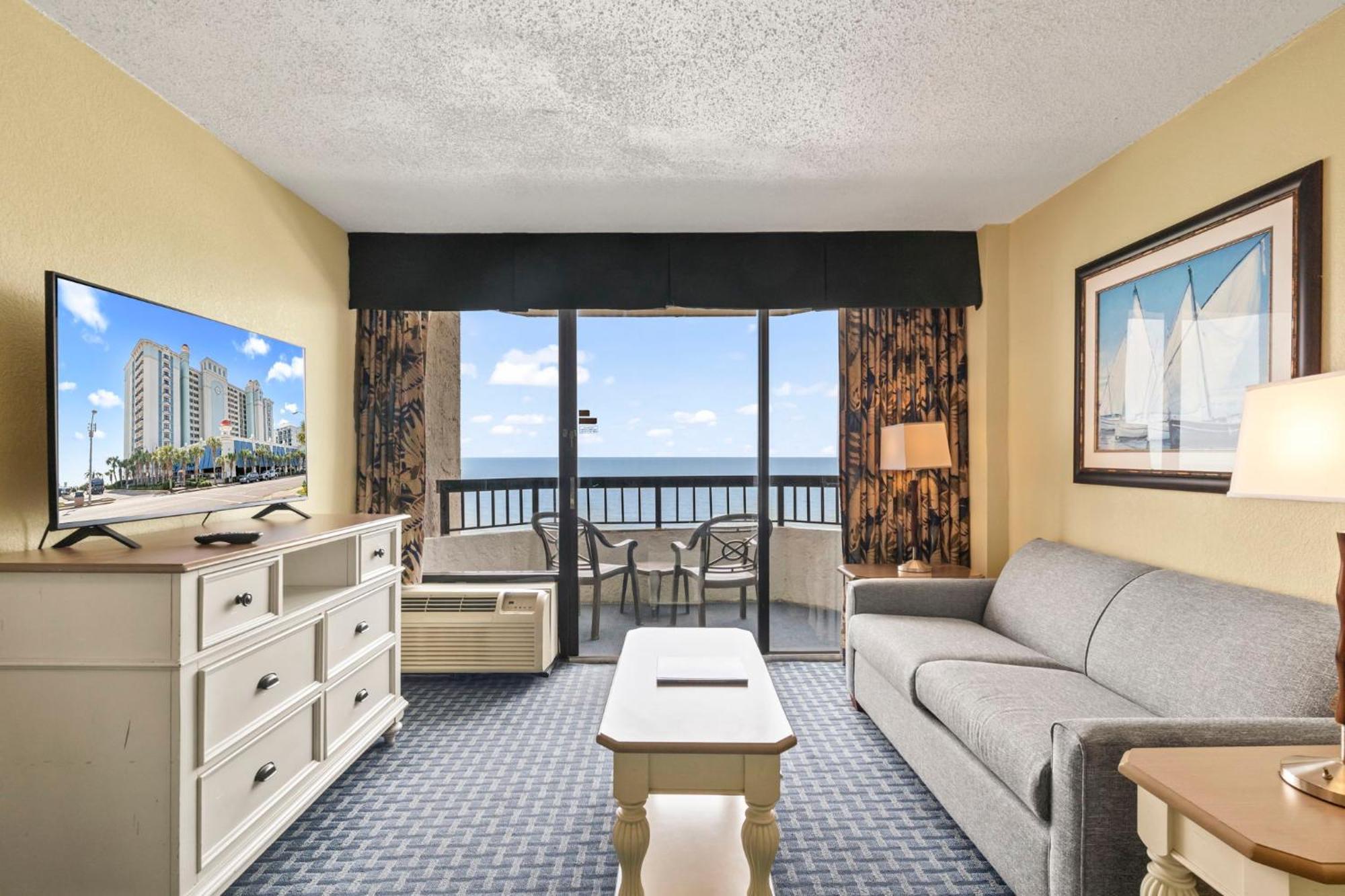 Oceanfront 1Br Suite! Perfect For 8 Guests!- Pinnacle Tower 1456 Myrtle Beach Bagian luar foto