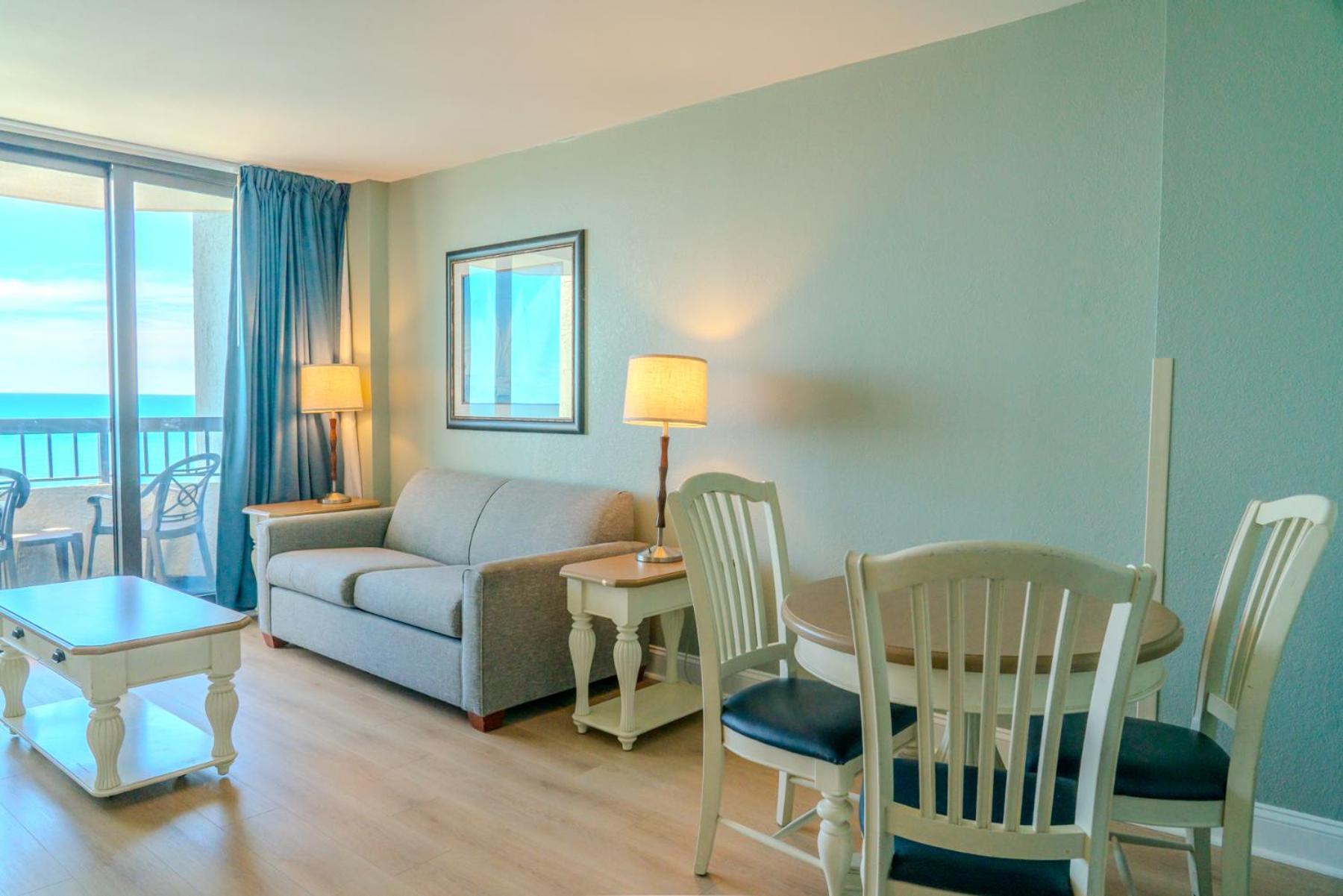 Oceanfront 1Br Suite! Perfect For 8 Guests!- Pinnacle Tower 1456 Myrtle Beach Bagian luar foto