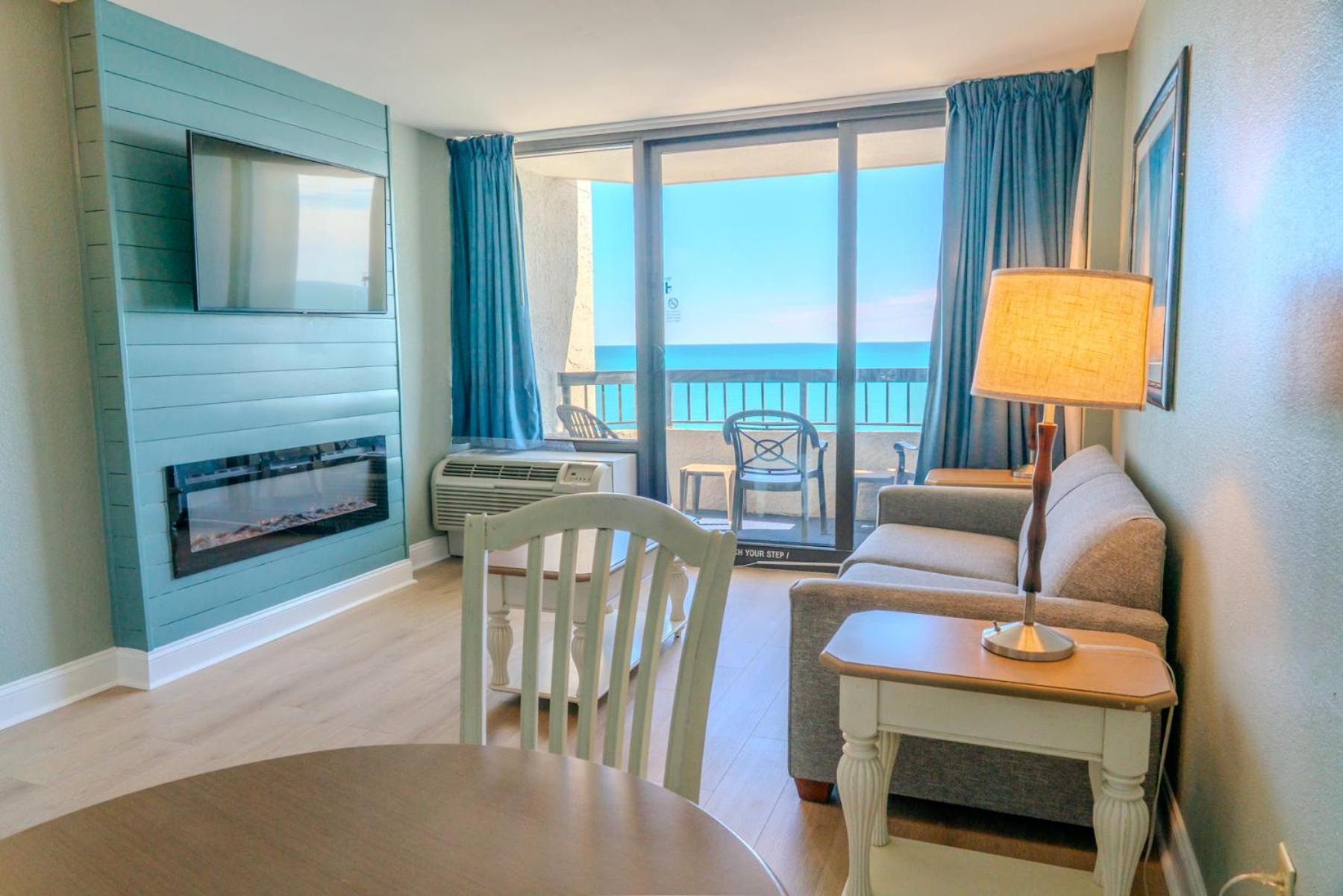 Oceanfront 1Br Suite! Perfect For 8 Guests!- Pinnacle Tower 1456 Myrtle Beach Bagian luar foto