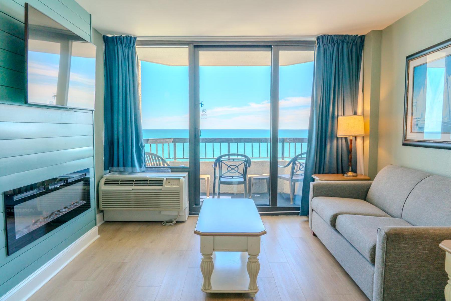 Oceanfront 1Br Suite! Perfect For 8 Guests!- Pinnacle Tower 1456 Myrtle Beach Bagian luar foto