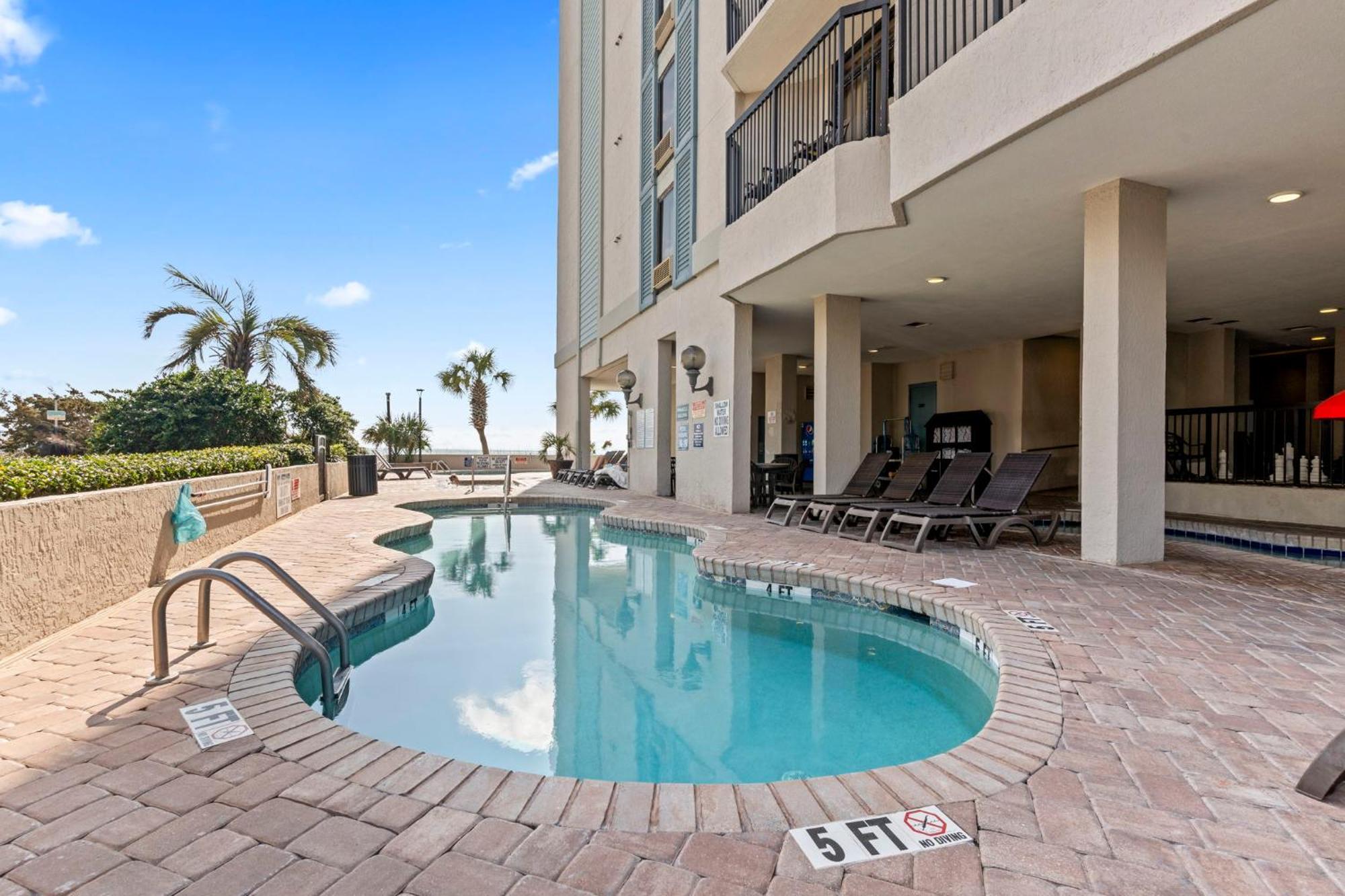 Oceanfront 1Br Suite! Perfect For 8 Guests!- Pinnacle Tower 1456 Myrtle Beach Bagian luar foto